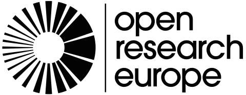 Circular Logo with text open research europe